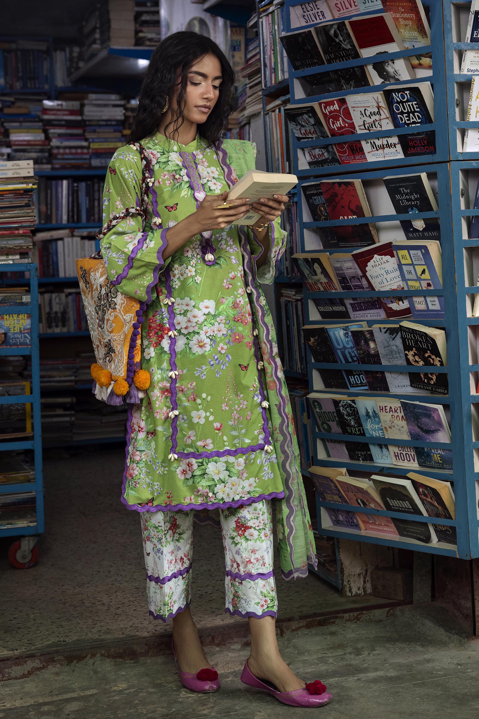 Unstitched Printed 3 Piece Lawn Suit