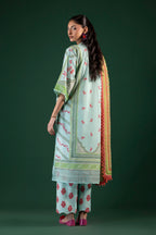 Unstitched Printed 3 Piece Lawn Suit