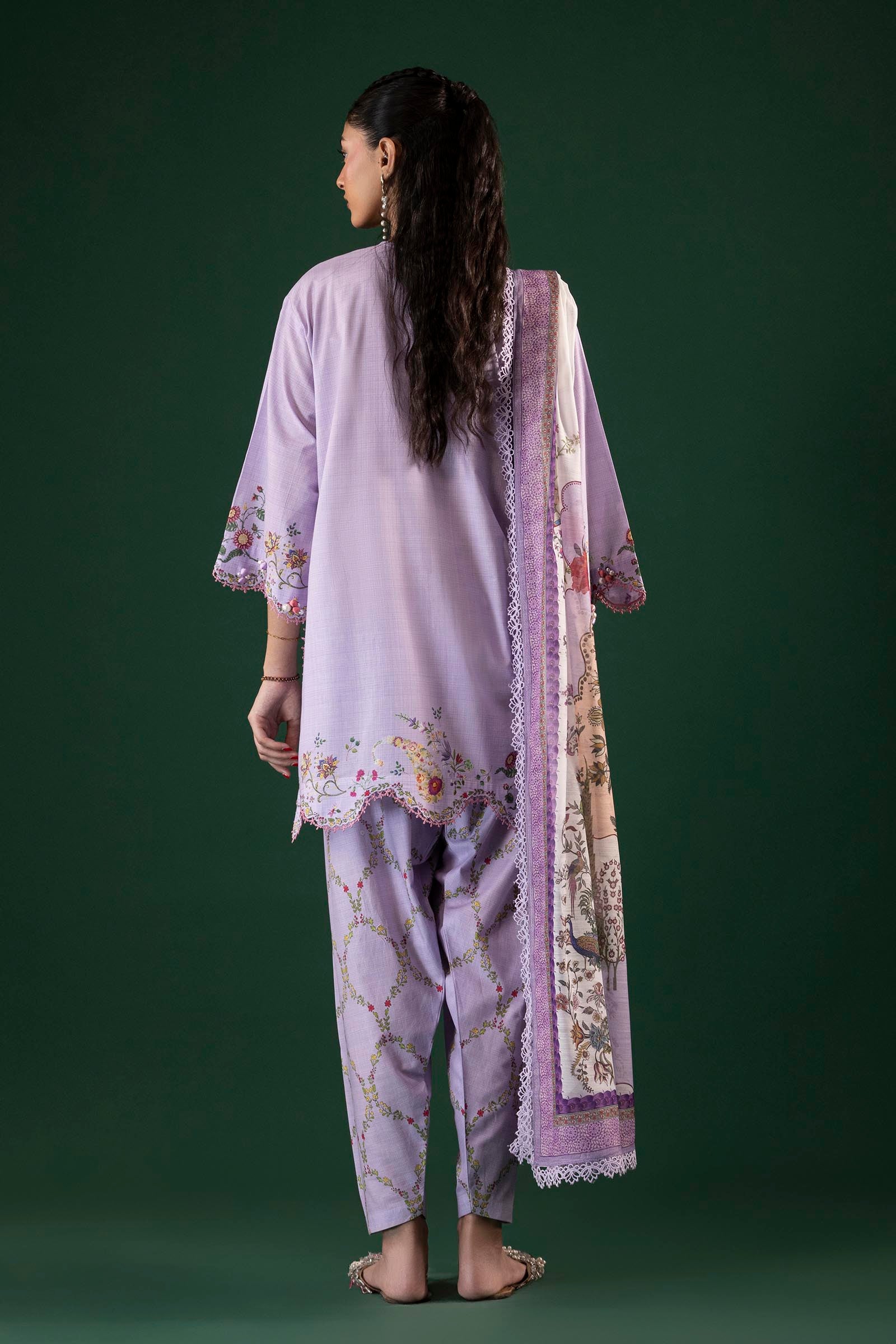 Unstitched Printed 3 Piece Lawn Suit