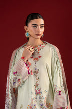 Unstitched Printed 3 Piece Lawn Suit