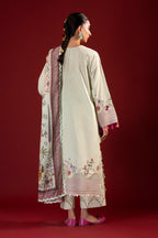 Unstitched Printed 3 Piece Lawn Suit