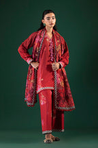 Unstitched Printed 3 Piece Lawn Suit