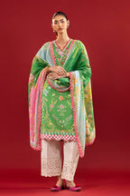 Unstitched Printed 2 Piece Lawn Suit