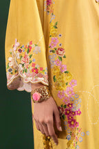 Unstitched Printed 2 Piece Lawn Suit