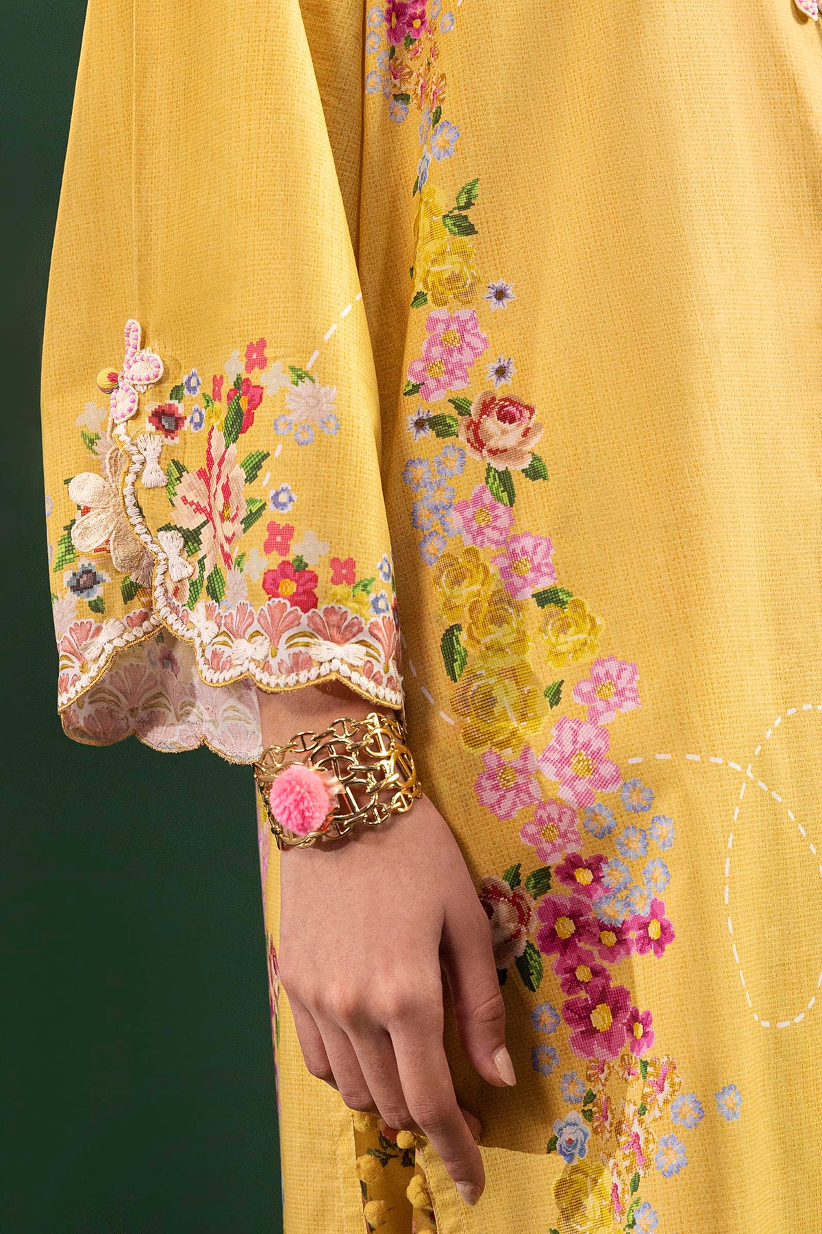 Unstitched Printed 2 Piece Lawn Suit