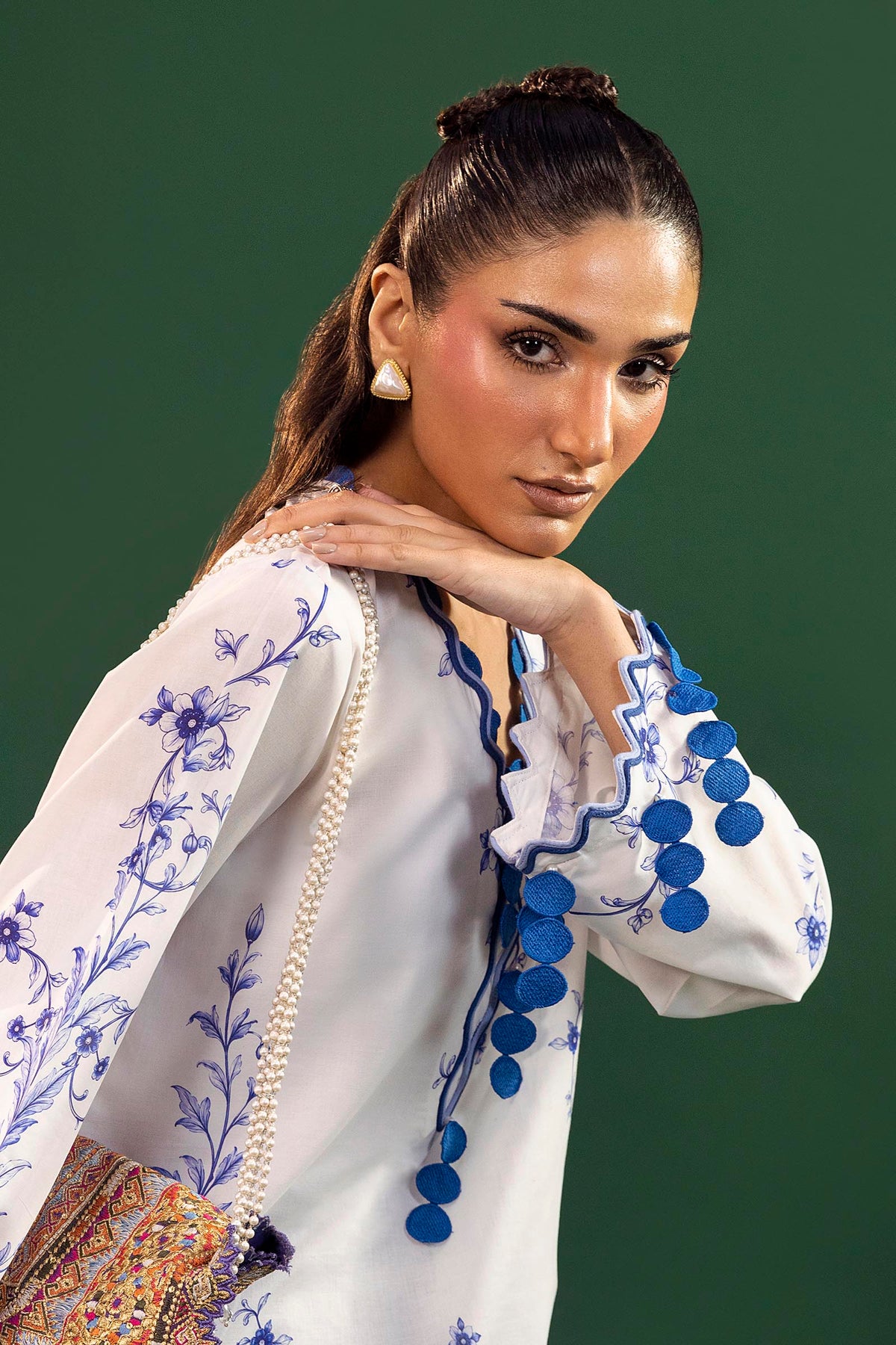 Unstitched Printed 2 Piece Lawn Suit
