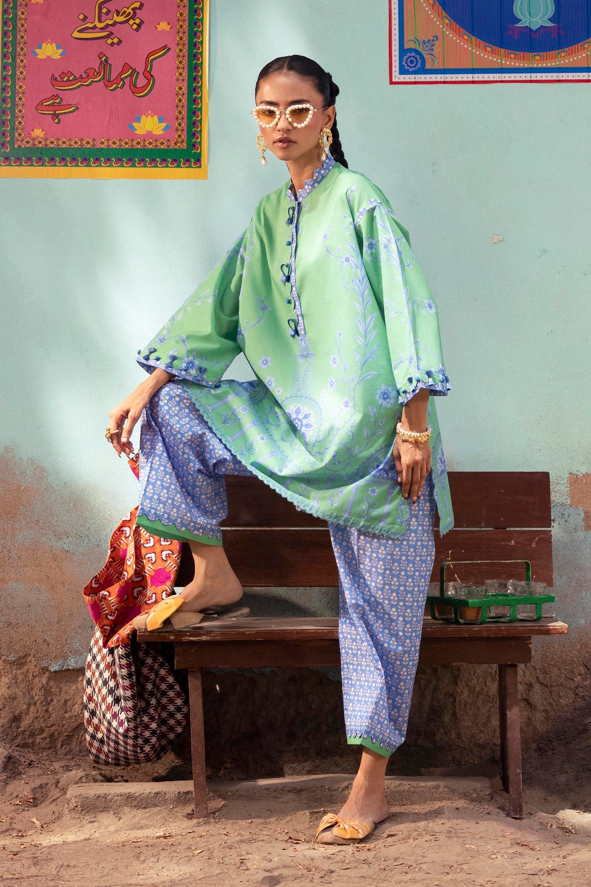 Unstitched Printed 2 Piece Lawn Suit