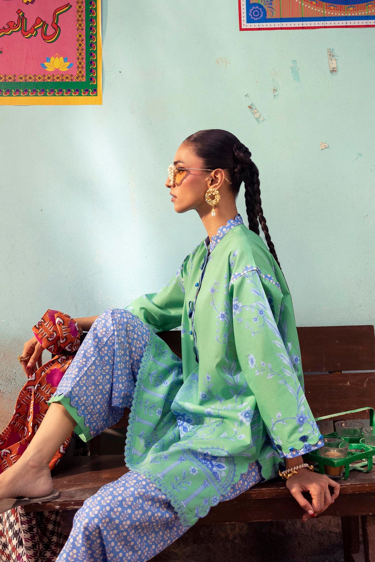 Unstitched Printed 2 Piece Lawn Suit