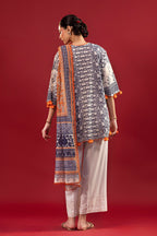 Unstitched Printed 2 Piece Lawn Suit