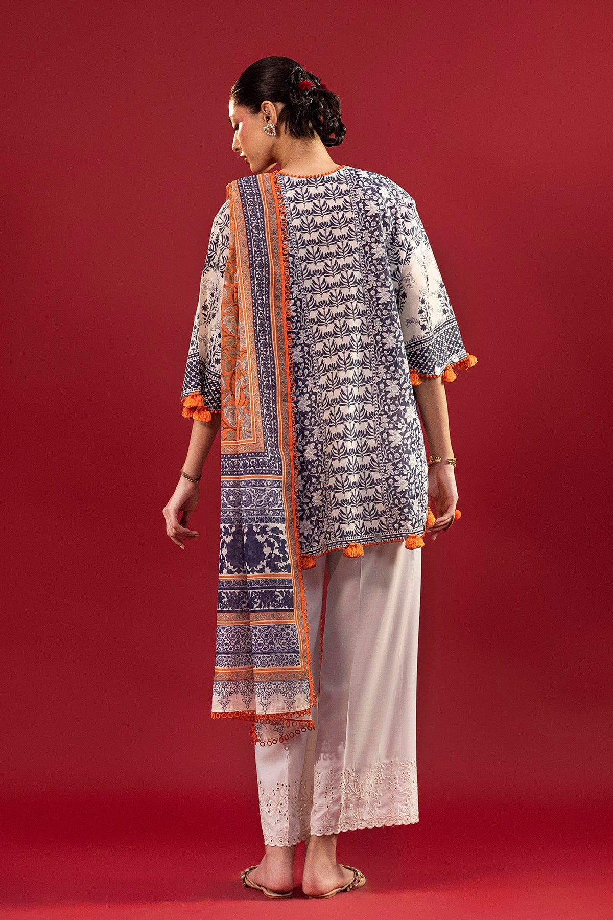 Unstitched Printed 2 Piece Lawn Suit