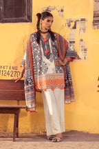 Unstitched Printed 2 Piece Lawn Suit
