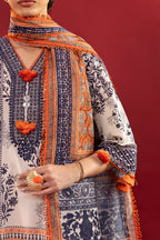 Unstitched Printed 2 Piece Lawn Suit