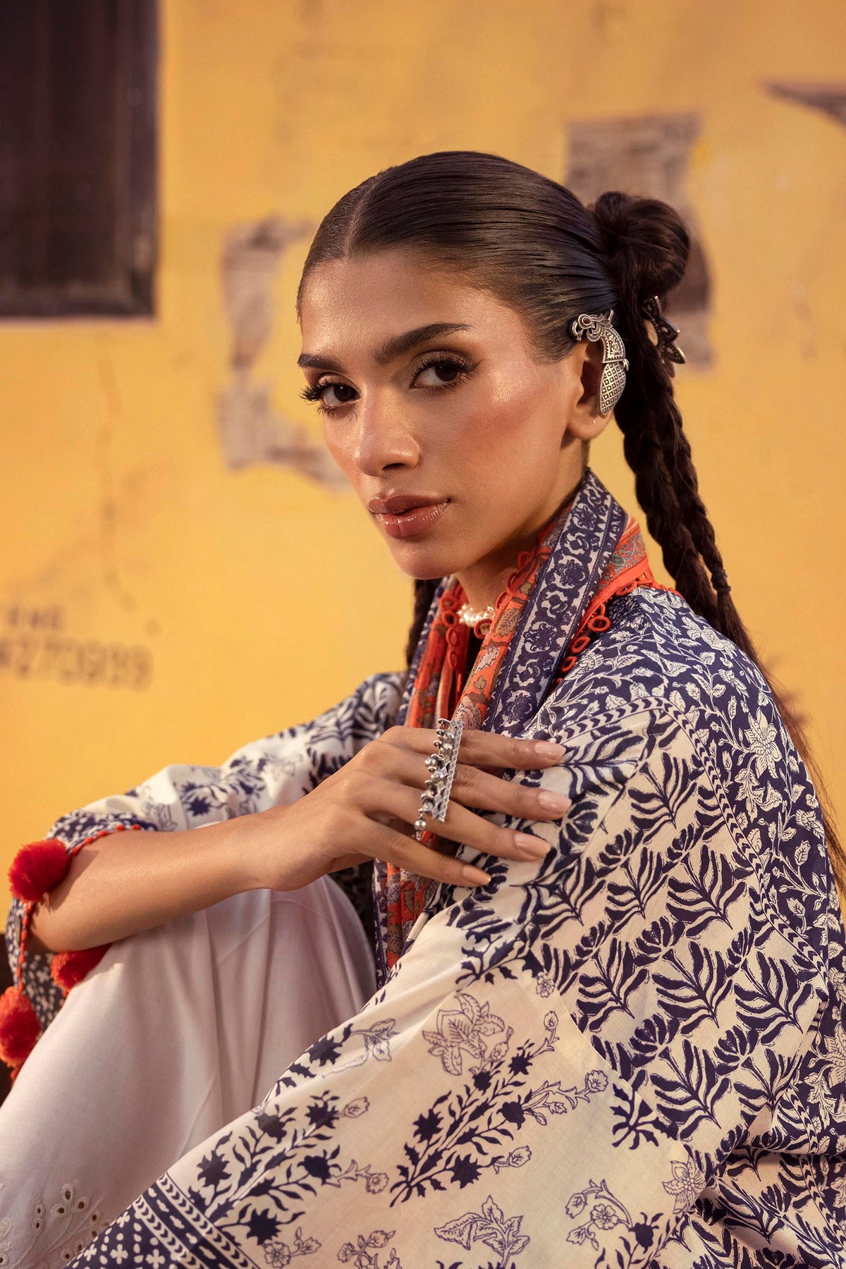 Unstitched Printed 2 Piece Lawn Suit