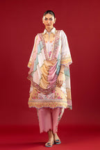 Unstitched Printed 3 Piece Lawn Suit