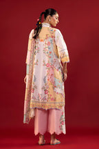 Unstitched Printed 3 Piece Lawn Suit
