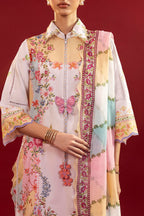 Unstitched Printed 3 Piece Lawn Suit