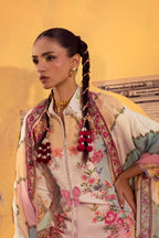 Unstitched Printed 3 Piece Lawn Suit