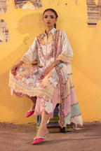 Unstitched Printed 3 Piece Lawn Suit
