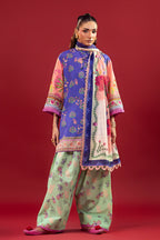 Unstitched Printed 3 Piece Lawn Suit