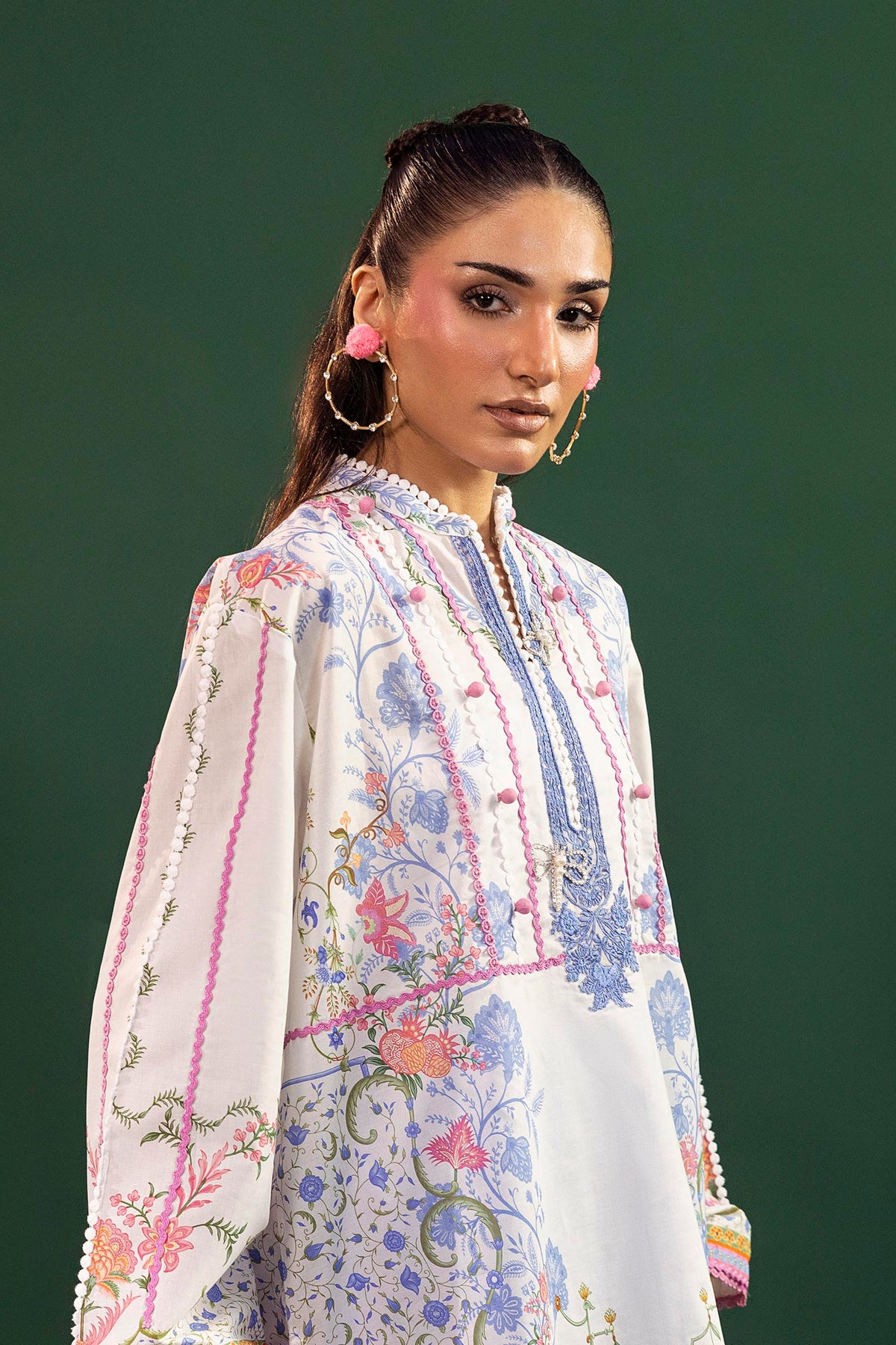 Unstitched Printed 2 Piece Lawn Suit