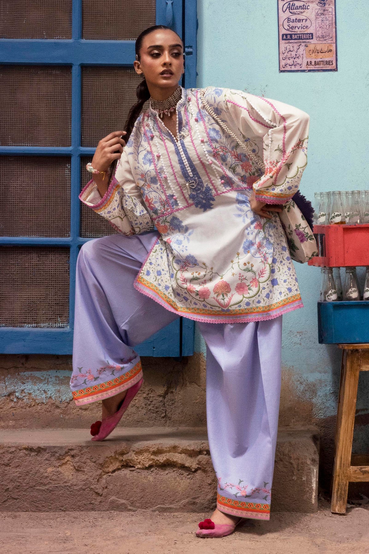 Unstitched Printed 2 Piece Lawn Suit