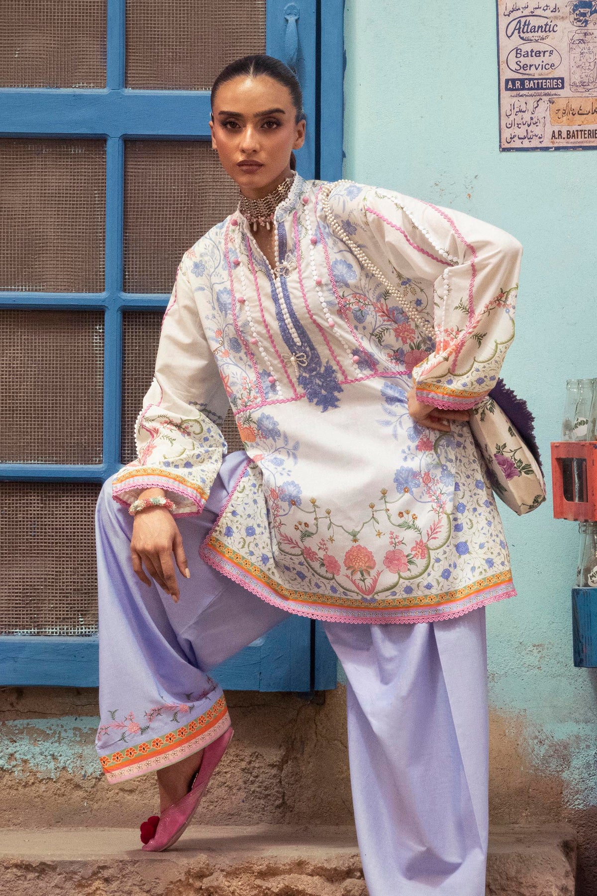 Unstitched Printed 2 Piece Lawn Suit