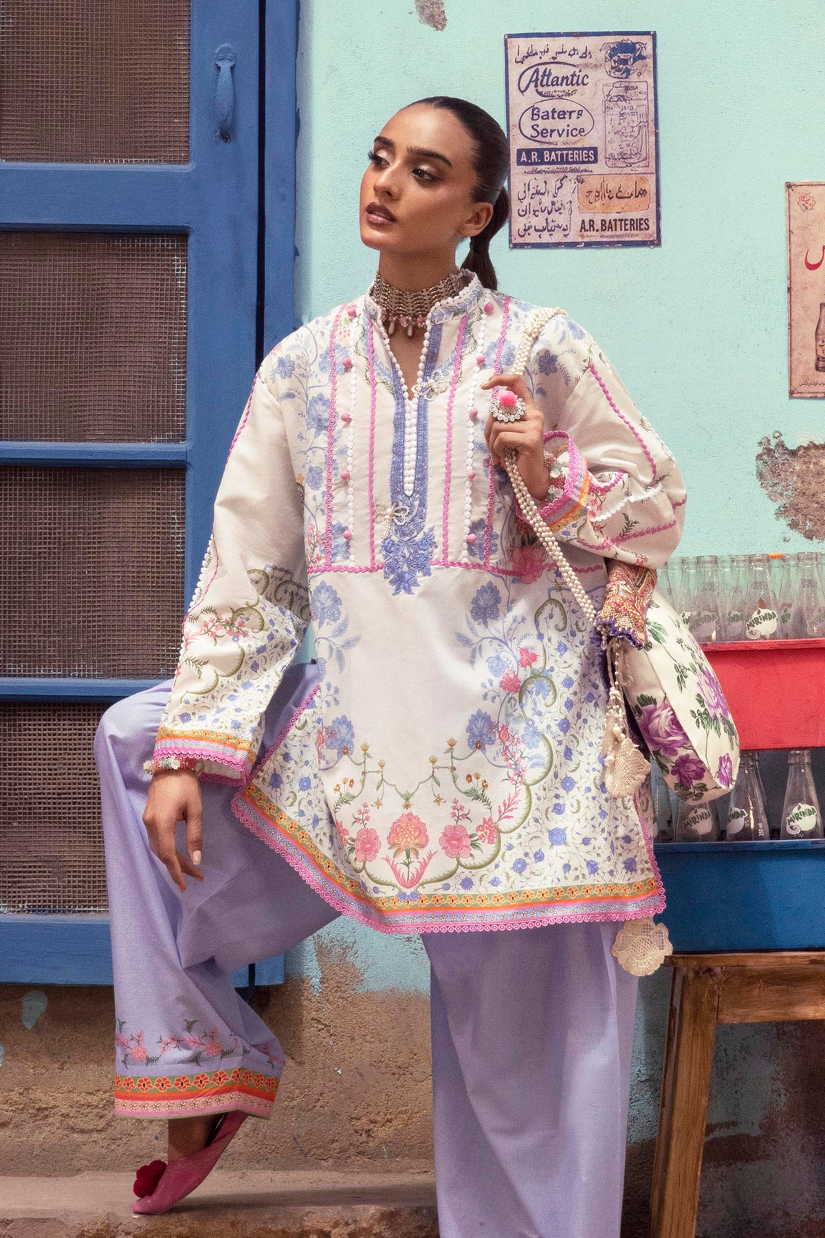 Unstitched Printed 2 Piece Lawn Suit