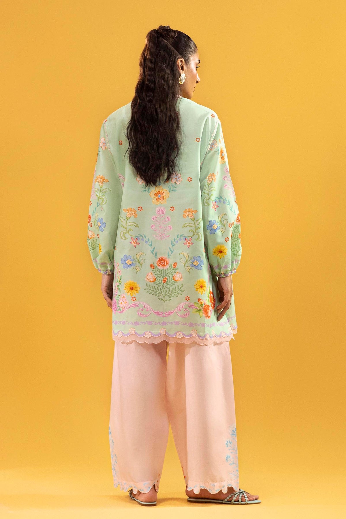 Unstitched Printed 2 Piece Lawn Suit