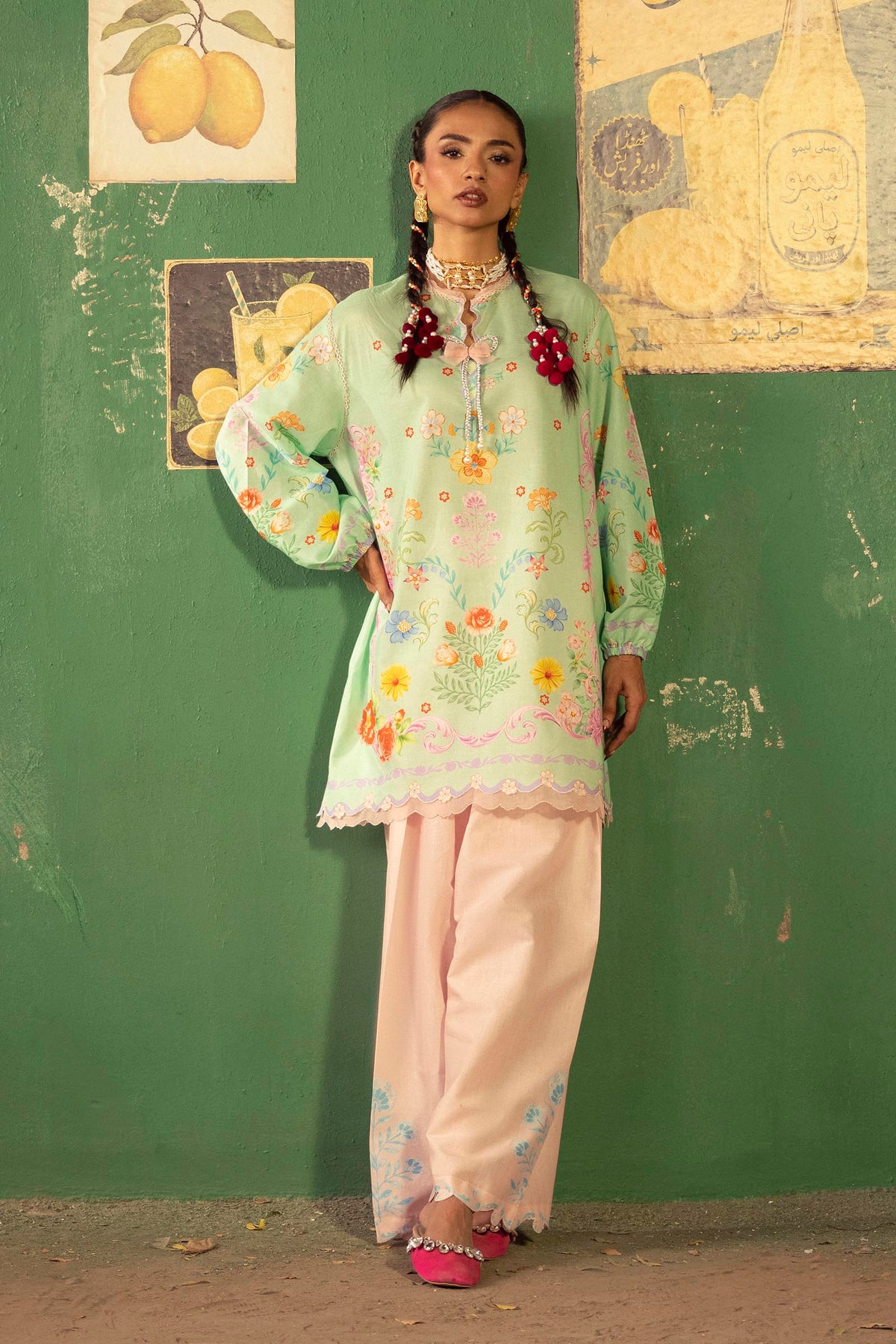Unstitched Printed 2 Piece Lawn Suit
