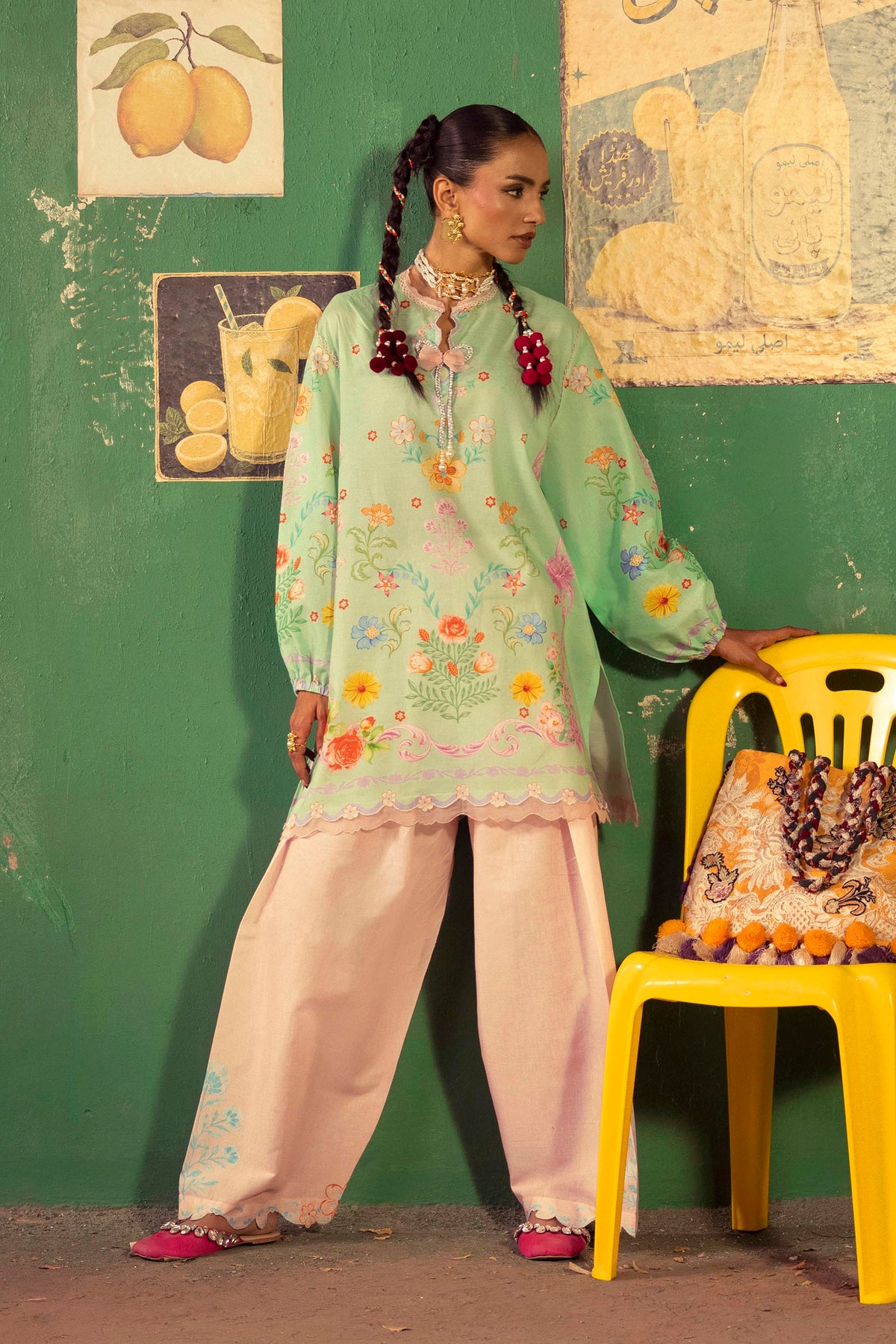 Unstitched Printed 2 Piece Lawn Suit