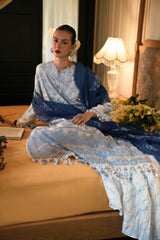 Unstitched Lawn 3 Piece Suit