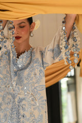 Unstitched Lawn 3 Piece Suit