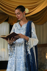 Unstitched Lawn 3 Piece Suit