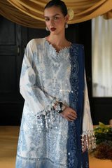 Unstitched Lawn 3 Piece Suit