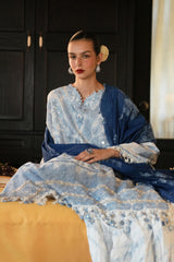 Unstitched Lawn 3 Piece Suit