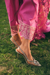 Unstitched Lawn 3 Piece Suit