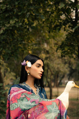 Unstitched Lawn 3 Piece Suit