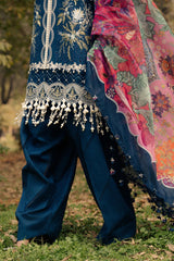 Unstitched Lawn 3 Piece Suit