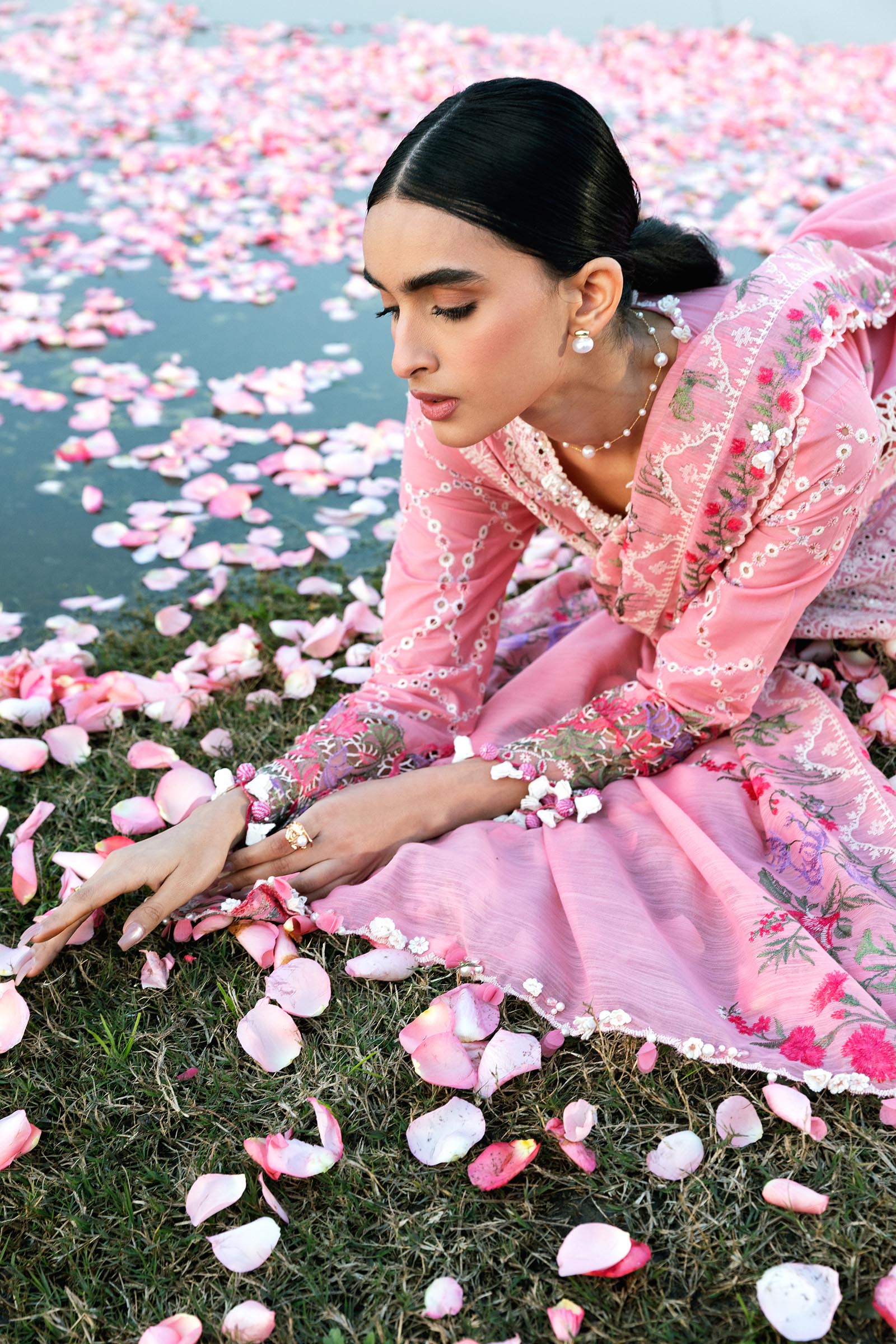 Unstitched Luxury Lawn Suit