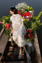 Unstitched Luxury Lawn Suit