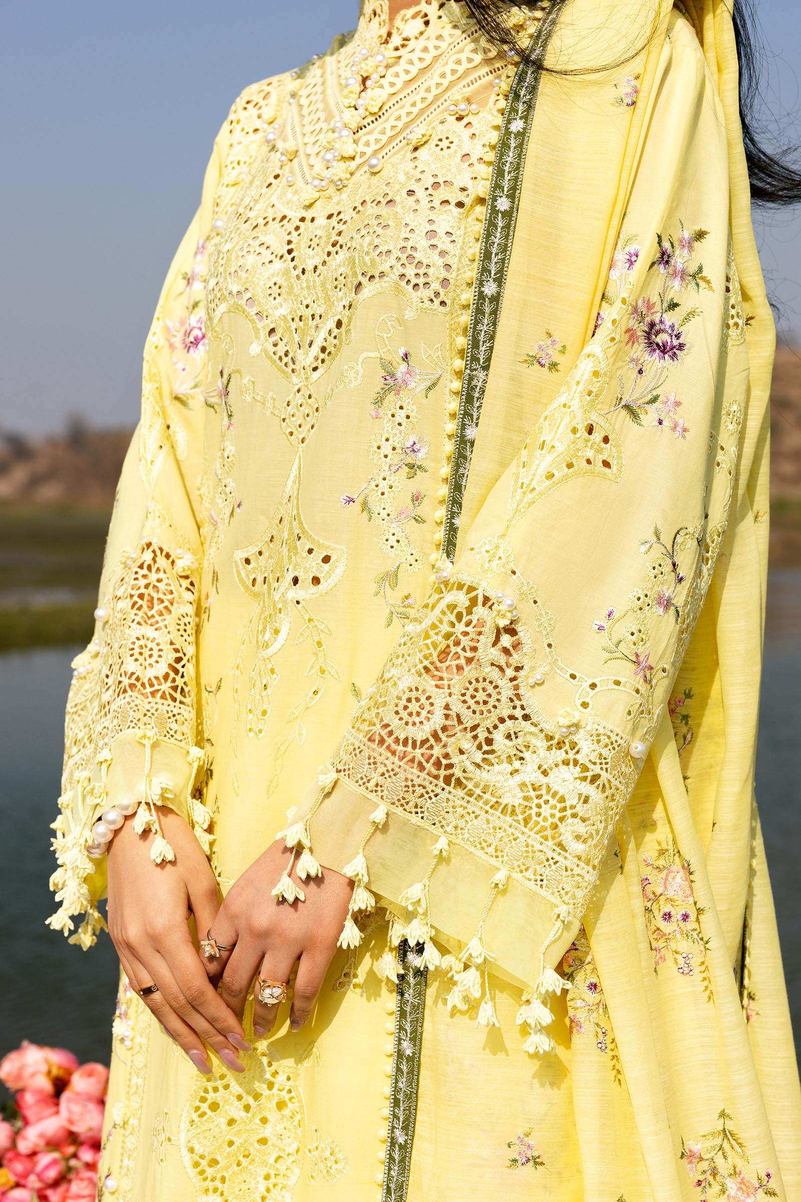 Unstitched Luxury Lawn Suit