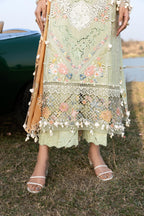 Unstitched Luxury Lawn Suit