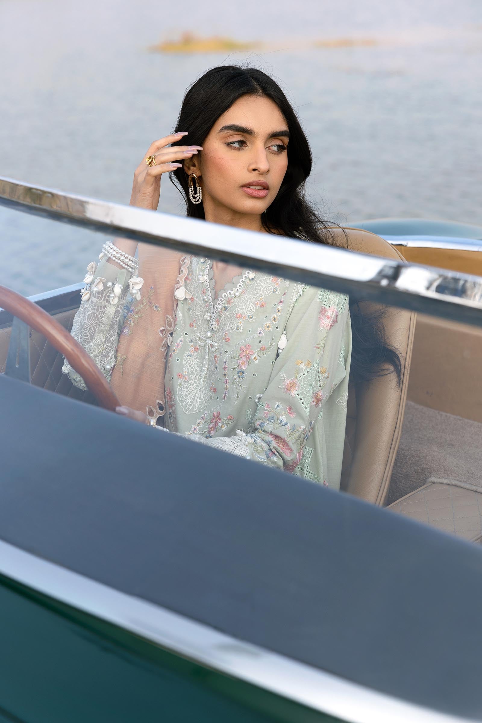 Unstitched Luxury Lawn Suit