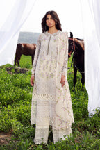 Unstitched Luxury Lawn Woven Net Suit