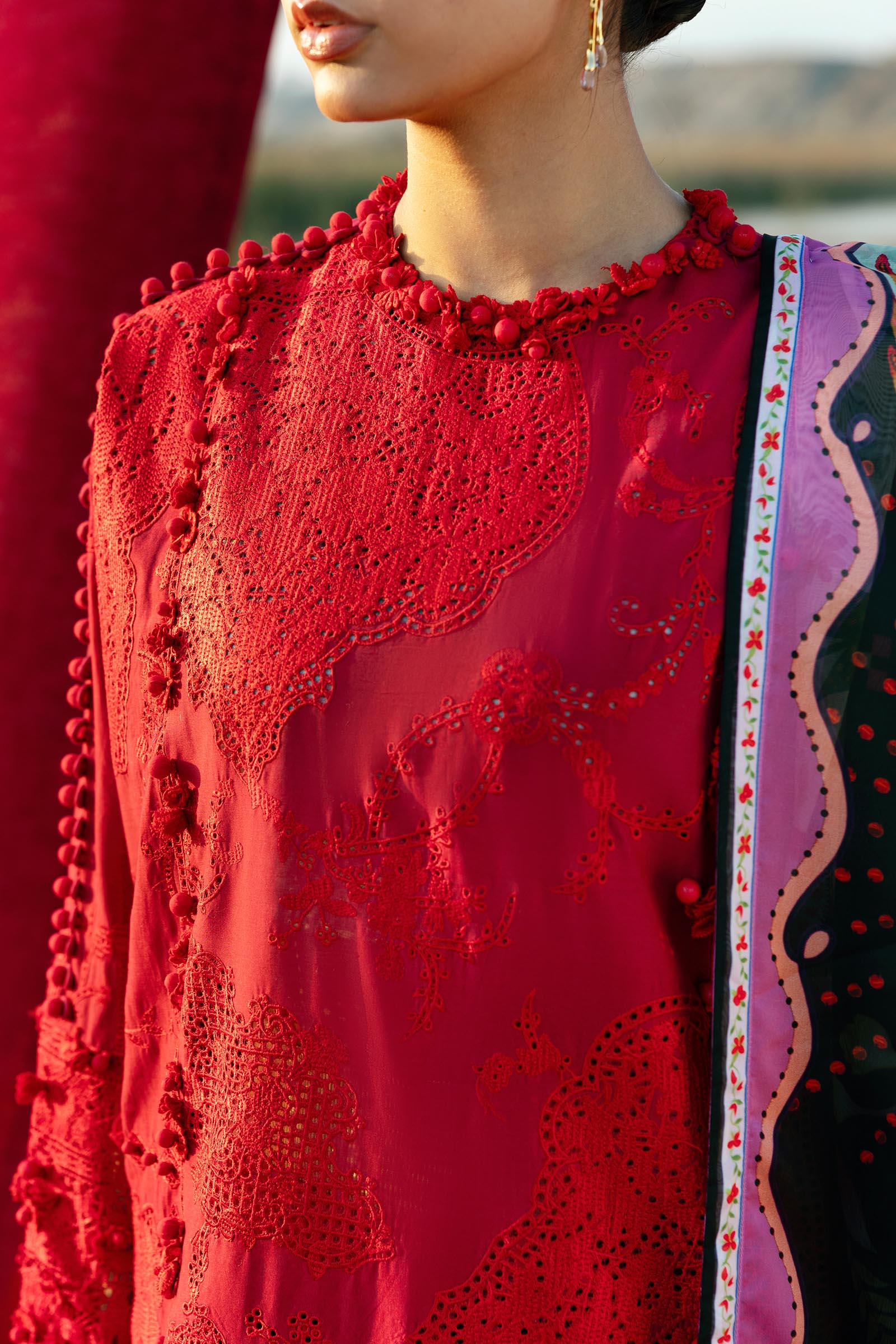 Unstitched Luxury Lawn Suit