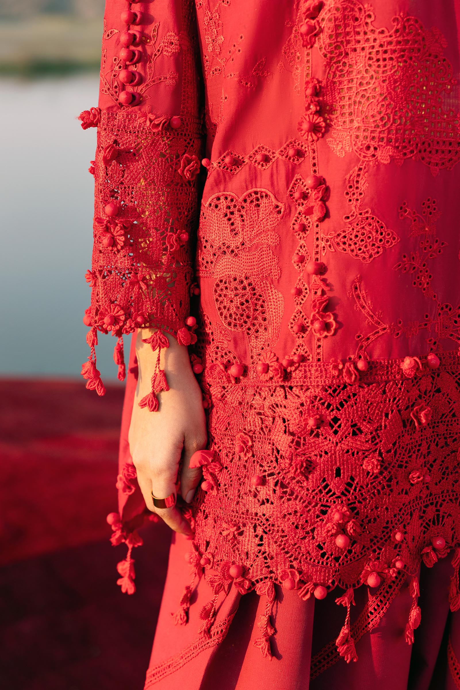 Unstitched Luxury Lawn Suit