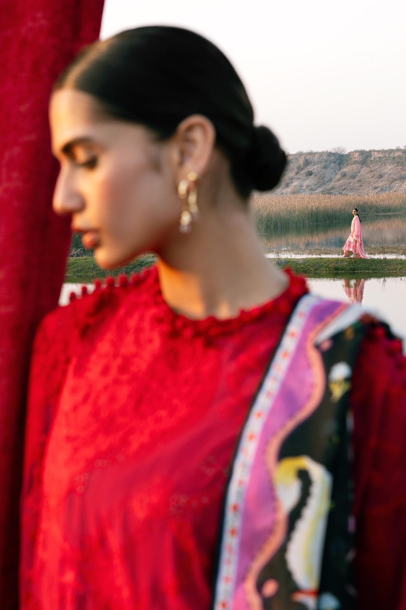 Unstitched Luxury Lawn Suit