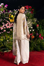 Unstitched Luxury Lawn Woven Net Suit
