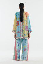 Stitched Printed Linen Shirt+ Shalwar