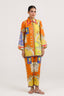Stitched Printed Lawn Shirt+ Culotte